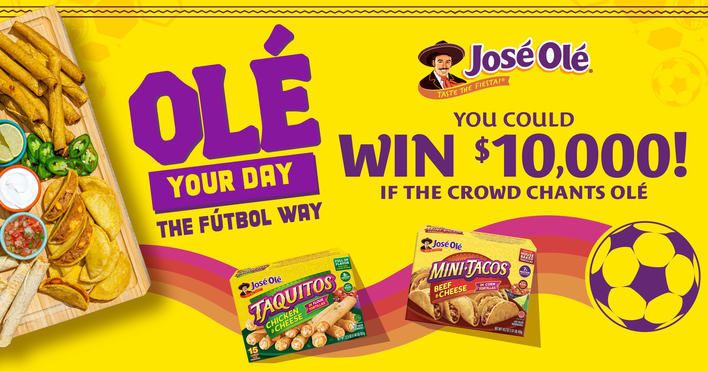 Where There's Fútbol There's Olé Sweepstakes